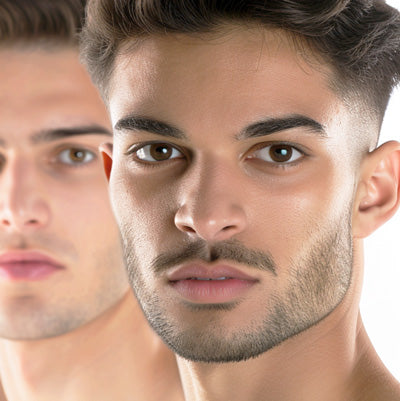 Men: Laser Hair Reduction: Cheeks