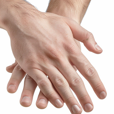 Men: Laser Hair Reduction: Hand