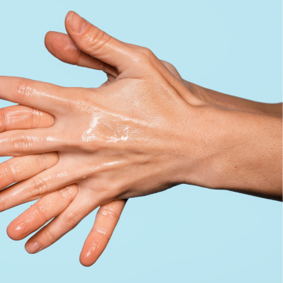 Men: Excessive Sweating Treatment: Plam of Hand